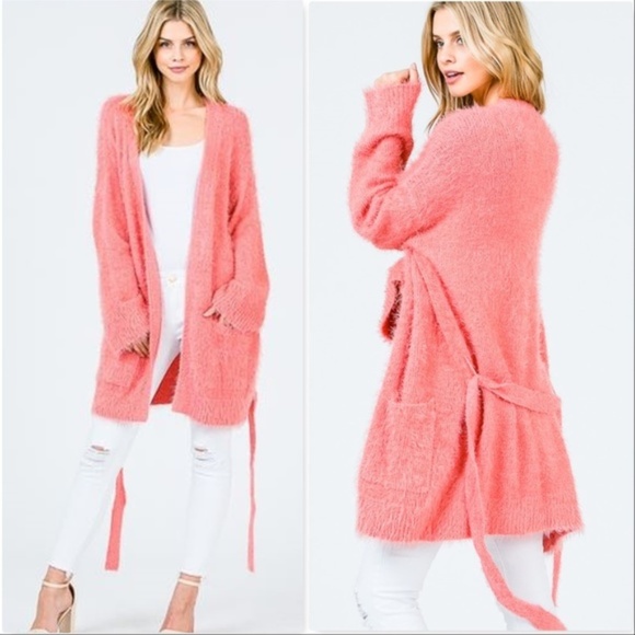 Sweaters - SO SOFT FUZZY CARDIGAN!